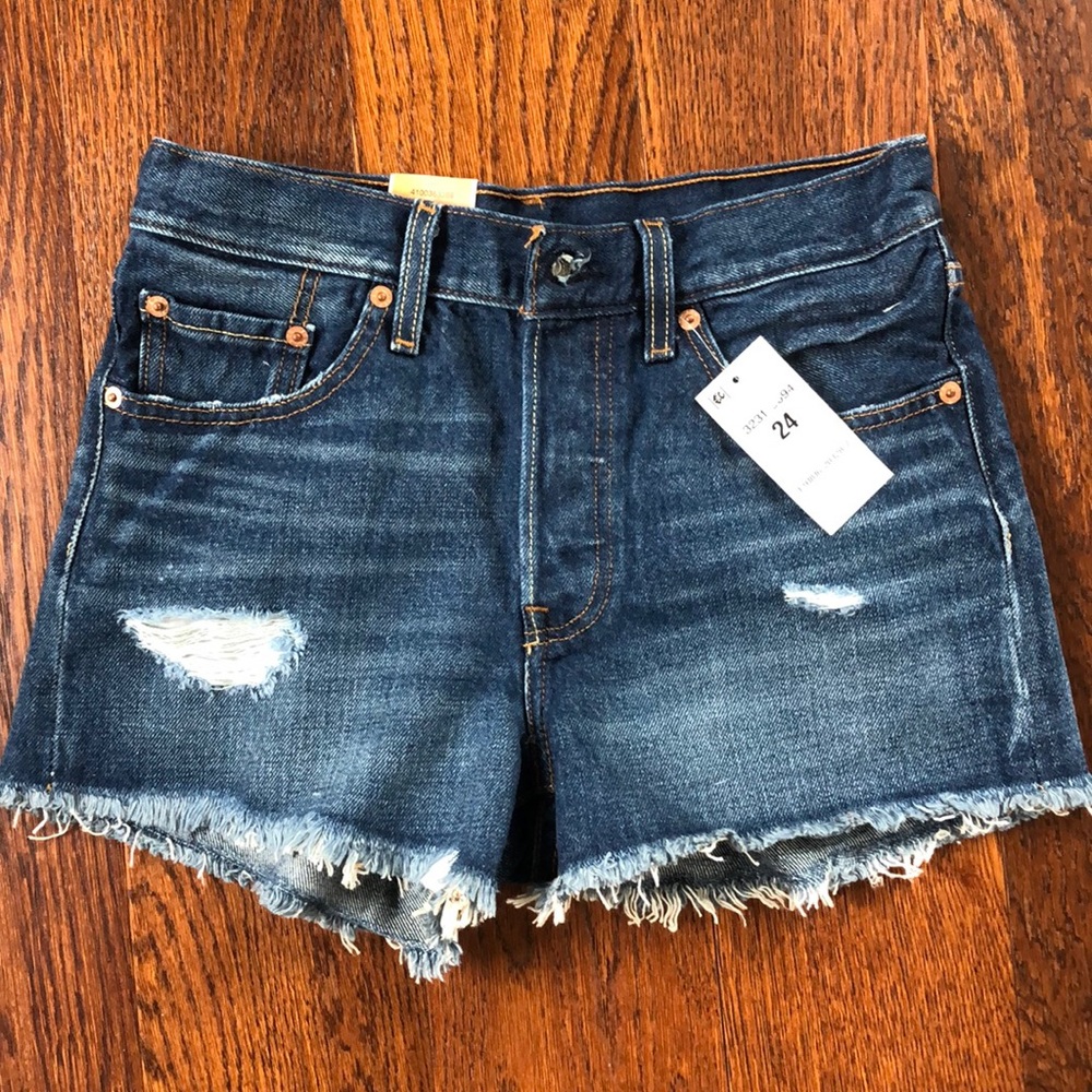 Women’s Dark Denim Original 501 Fit Shorts